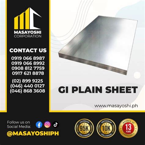 sheet metal price philippines|plain sheet 4x8 price philippines.